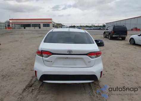 2020 Toyota Corolla Le from USA, damaged, VIN 5YFEPRAE0LP066400
